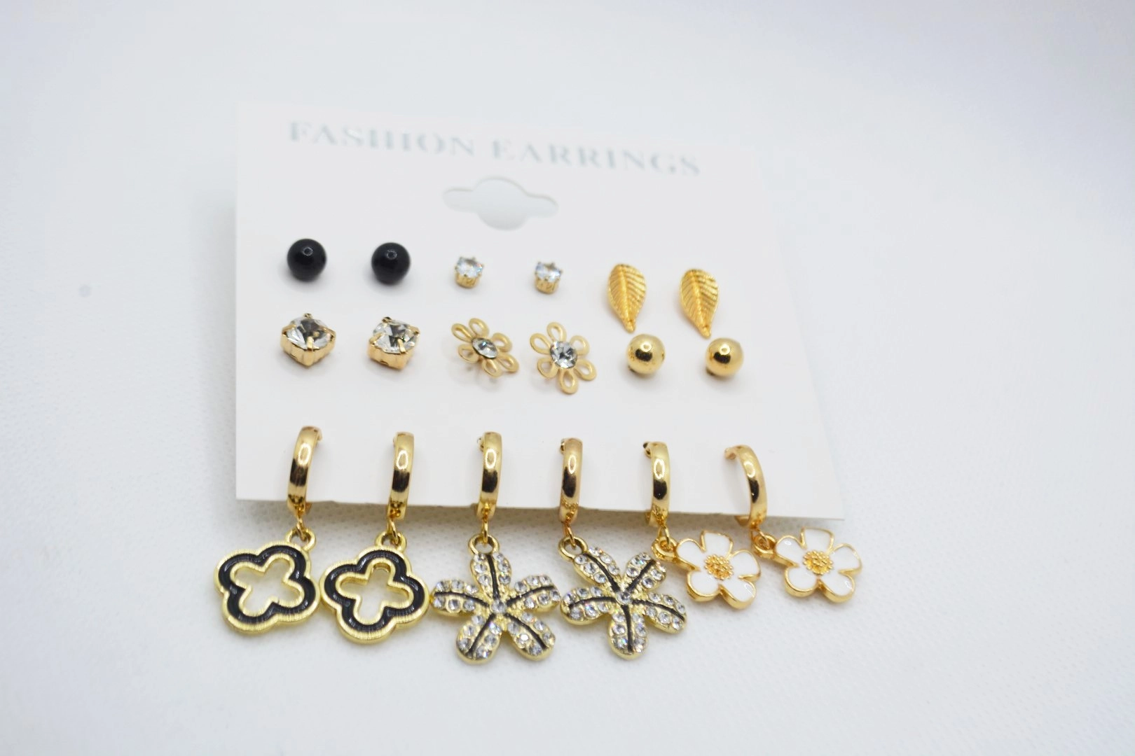 High Quality Fashion Studs Set Of 9